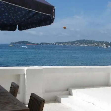 Direct Front Beach Swimming Pool Appartement Èze